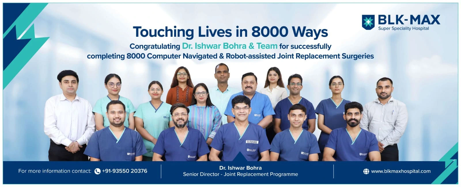 Dr. Ishwar Bohra: Joint Replacement Surgeon in Delhi