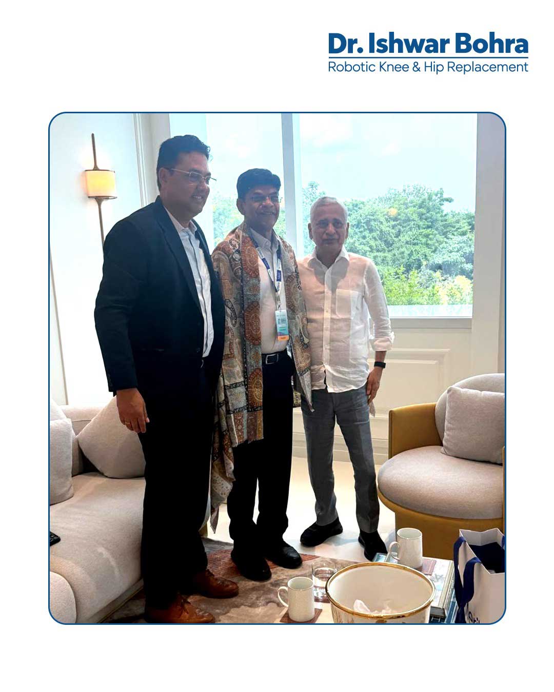 Dr. Ishwar Bohra is a Senior Orthopedic and Joint Replacement Surgeon