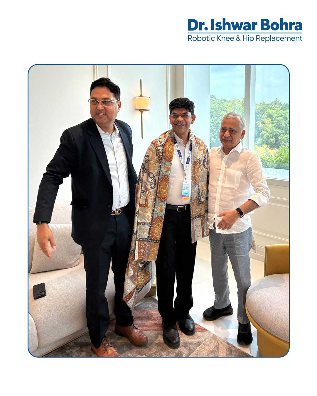 Dr. Ishwar Bohra is a Senior Orthopedic and Joint Replacement Surgeon