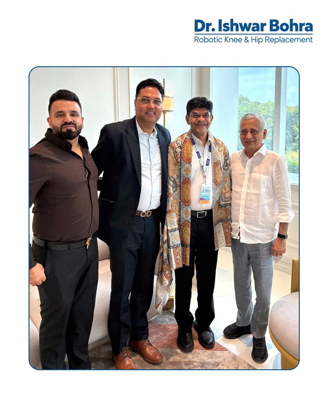 Dr. Ishwar Bohra is a Senior Orthopedic and Joint Replacement Surgeon