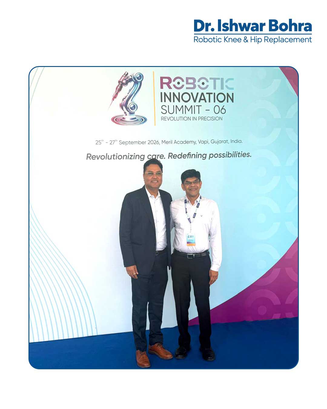 Dr. Ishwar Bohra is a Senior Orthopedic and Joint Replacement Surgeon